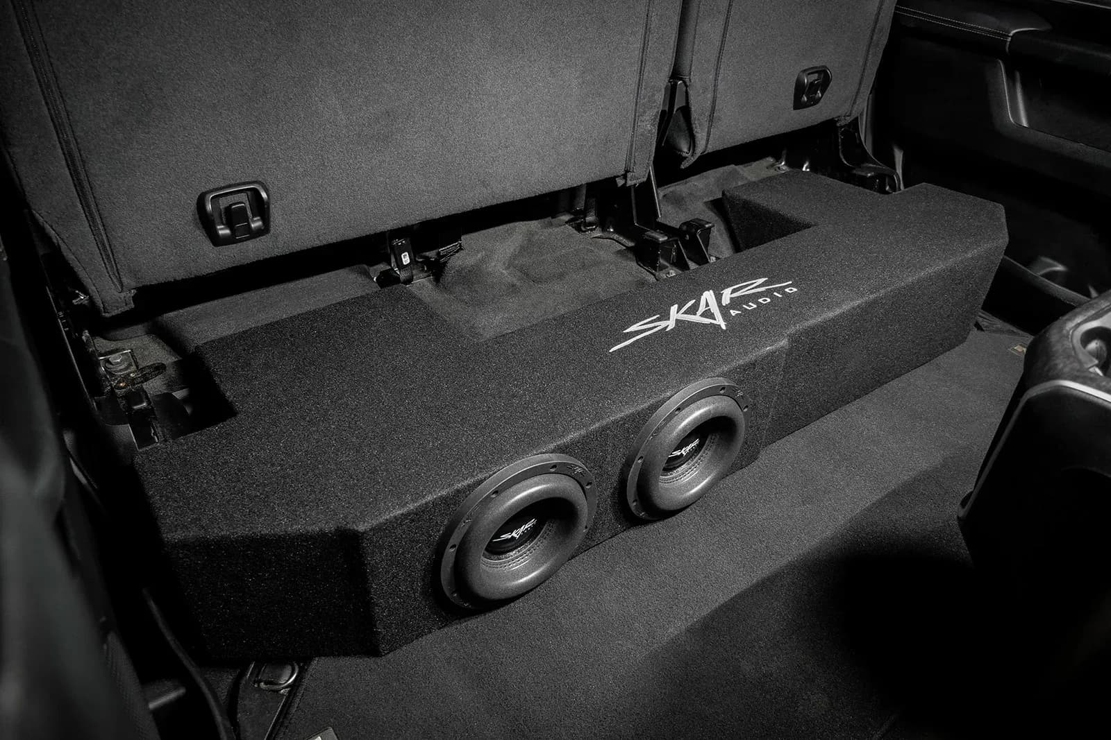 Skar Audio Dual 12" 1,600W Max Power Loaded Subwoofer Enclosure Compatible with 2019-2025 Ram 1500 (5th Gen) Crew Cab Trucks
