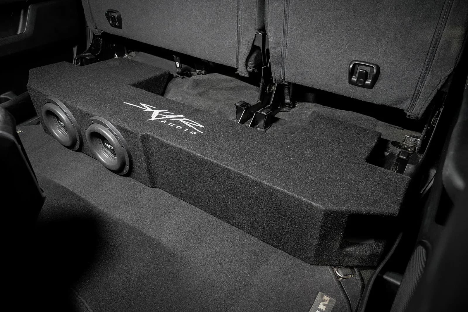 Skar Audio Dual 12" 1,600W Max Power Loaded Subwoofer Enclosure Compatible with 2019-2025 Ram 1500 (5th Gen) Crew Cab Trucks