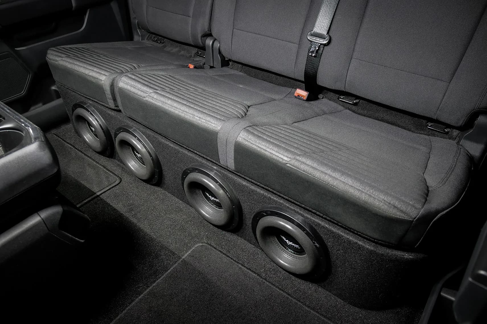 Skar Audio Dual 12" 1,600W Max Power Loaded Subwoofer Enclosure Compatible with 2015-2026 Ford F-150 Super Crew Cab Trucks