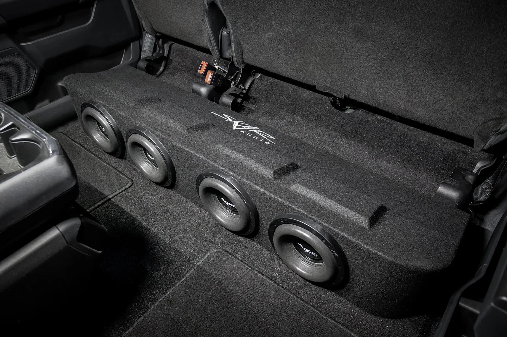 Skar Audio Dual 12" 1,600W Max Power Loaded Subwoofer Enclosure Compatible with 2015-2026 Ford F-150 Super Crew Cab Trucks