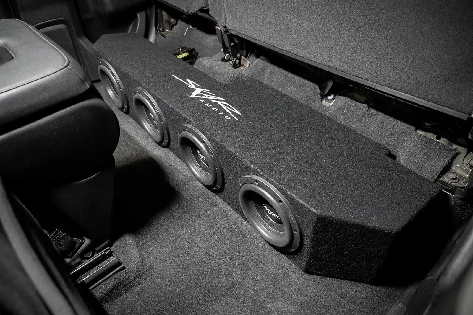Skar Audio Dual 12" 2,000W Max Power Loaded Ported Subwoofer Enclosure Compatible with 2019-2025 Chevrolet Silverado/GMC Sierra Double Cab Trucks