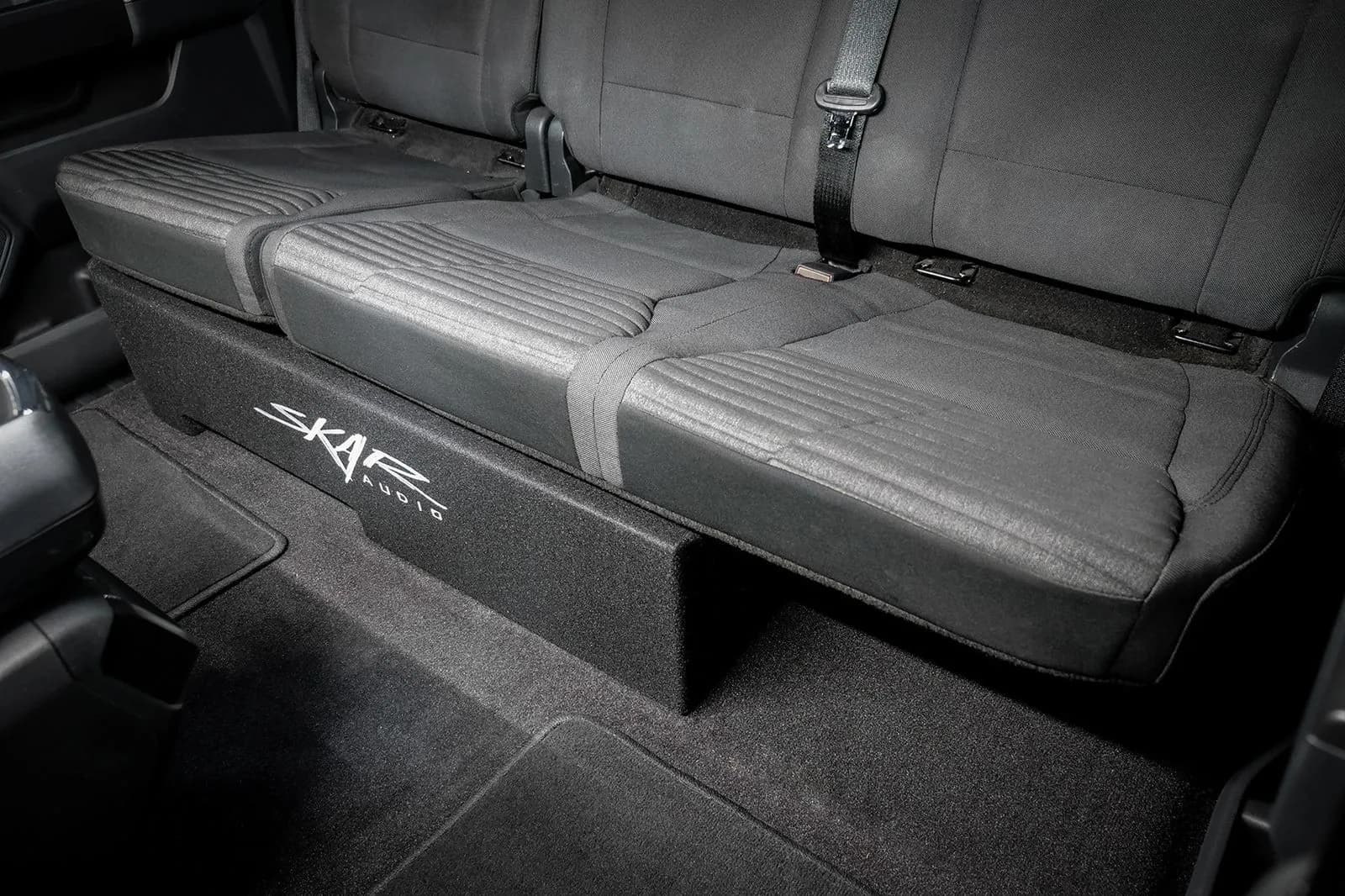 Skar Audio Dual 12" 1,600W Max Power Loaded Subwoofer Enclosure Compatible with 2015-2026 Ford F-150 Super Crew Cab Trucks