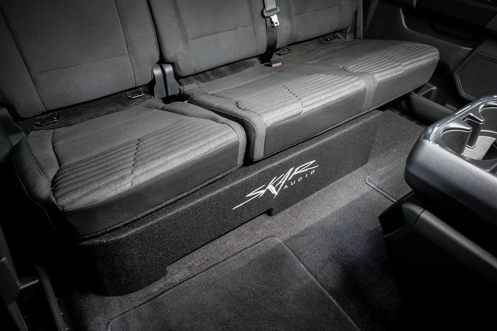 Skar Audio Dual 12" 1,600W Max Power Loaded Subwoofer Enclosure Compatible with 2015-2026 Ford F-150 Super Crew Cab Trucks