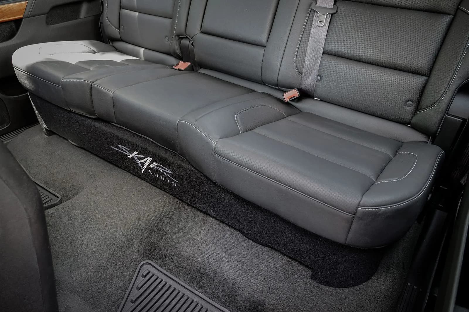 Skar Audio Dual 8" 2,400W Max Power Loaded Subwoofer Enclosure Compatible with 2014-2018 Chevrolet Silverado/GMC Sierra Crew Cab Trucks
